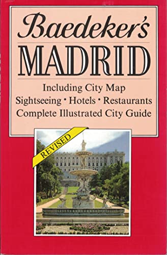 Stock image for Baedeker's Madrid for sale by Library House Internet Sales