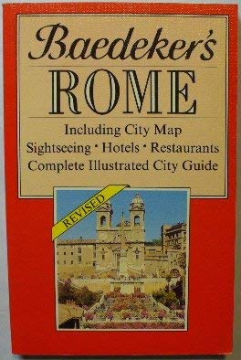 Imagen de archivo de Baedeker's Rome a la venta por Wonder Book