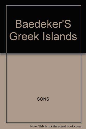 Beispielbild fr Baedeker's Greek Islands zum Verkauf von Better World Books