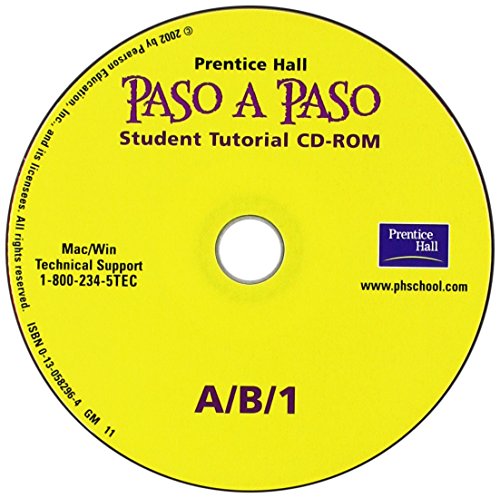 Student Tutorial CD-ROM - Paso a Paso A/B/1 (Spanish Edition) (9780130582966) by Met, Myriam