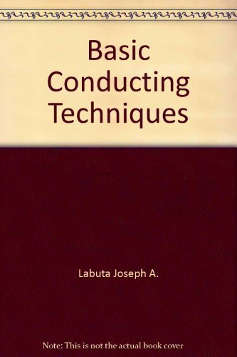 Beispielbild fr Basic conducting techniques zum Verkauf von Book ReViews