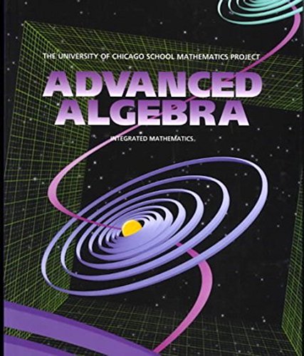 Imagen de archivo de UCSMP Advanced Algebra (University of Chicago School Mathematics Project) a la venta por HPB-Red