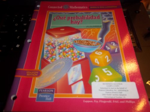 Stock image for CONNECTED MATHEMATICS 3RD EDITION SPANISH STUDENT EDITION HOW LIKELY IS IT? GRADE 6 2002C for sale by Iridium_Books