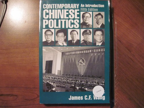 9780130591982: Contemporary Chinese Politics: An Introduction