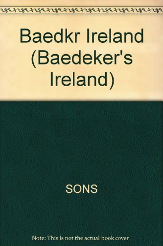 Beispielbild fr Baedeker Ireland (BAEDEKER'S IRELAND) zum Verkauf von SecondSale