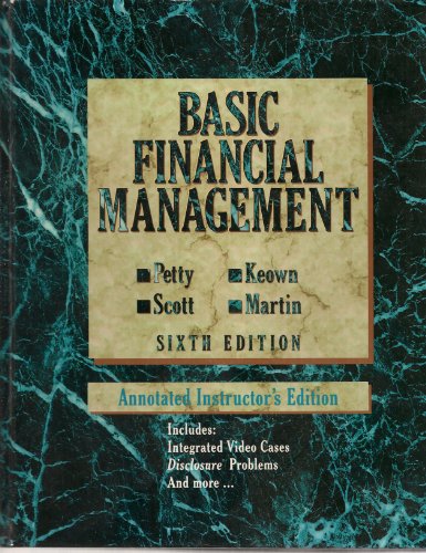 Stock image for Sm Basic Financial Management Aie for sale by HPB-Red