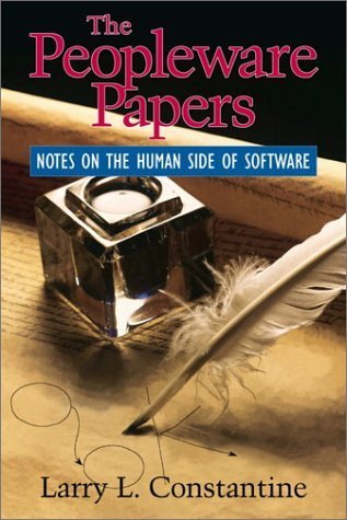 Beispielbild fr The Peopleware Papers: Notes on the Human Side of Software zum Verkauf von Wonder Book