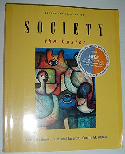 9780130602060: Society : The Basics - Second Canadian Edition