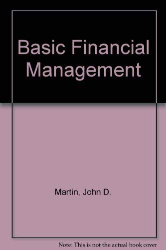 Beispielbild fr Basic Financial Management zum Verkauf von Top Notch Books