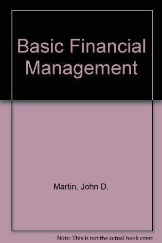 Immagine dell'editore per Basic financial management venduto da Wonder Book