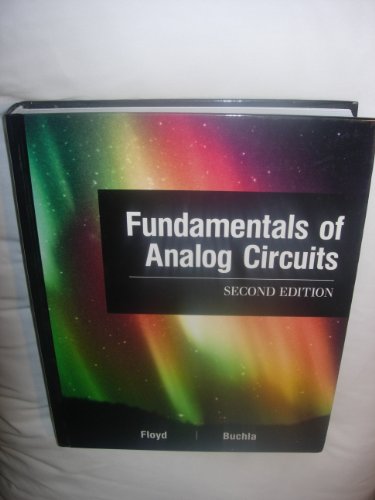 Imagen de archivo de Fundamentals of Analog Circuits (2nd Edition) a la venta por KuleliBooks