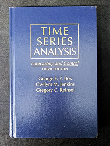 Imagen de archivo de Time Series Analysis: Forecasting & Control a la venta por ThriftBooks-Dallas