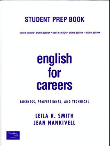 Beispielbild fr English For Careers: Student Prep Book, Eighth Edition zum Verkauf von Wonder Book