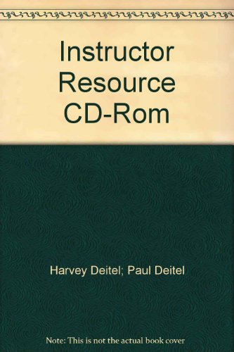 9780130623010: Instructor Resource CD-Rom