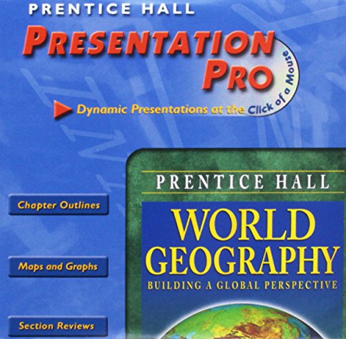 9780130625465: World Geography 7th Edition Presentation Pro CD ROM 2003c