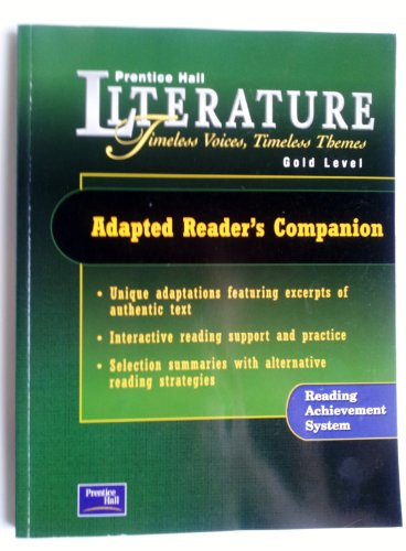 9780130628350: Adapted Reader's Companion: Gold Level