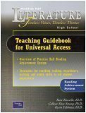 Prentice Hall Literature, Timeless Voices, Timeless Themes: High School Teaching Guidebook for Universal Access, the Literacy Challenge of Diverse Learners (9780130628589) by Collen Shea Stump; Kate Kinsella; Kevin Feldman