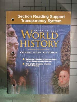 Stock image for World History: Connections to Today, Section Reading Support Transparency System for sale by The Book Cellar, LLC