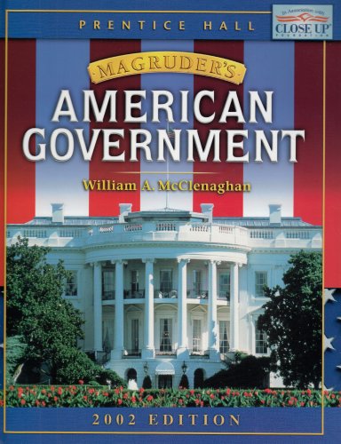 Stock image for Magruder's American Government 2002 for sale by Irish Booksellers