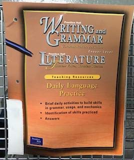 9780130633354: Daily Language Practice Copper Level Teacher Resources (Writing and Grammar /Literature Timeless Voices, Timeless Themes)