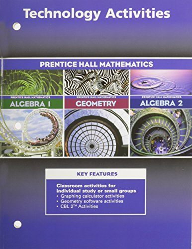 Stock image for Prentice Hall Algebra Technology Activities for sale by TextbookRush