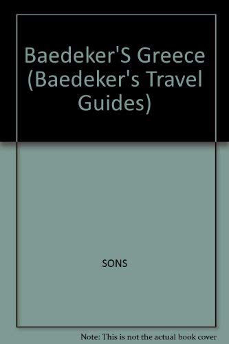 Beispielbild fr Baedeker Greece (Baedeker's Travel Guides) zum Verkauf von Wonder Book