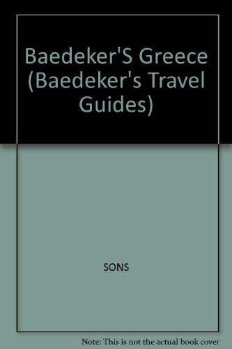 Imagen de archivo de Baedeker Greece (Baedeker's Travel Guides) a la venta por Wonder Book