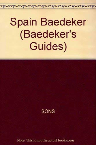 9780130636454: Spain Baedeker (Baedeker's Guides) [Idioma Ingls]