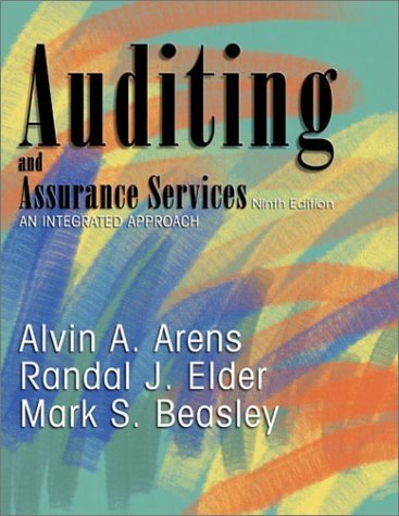 Stock image for Auditing and Assurance Services: An Integrated Approach for sale by Wonder Book