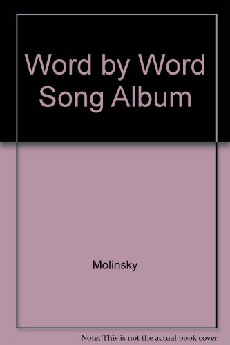 Word by Word Song Album (9780130647597) by Molinsky; Bliss