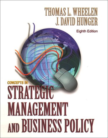 Imagen de archivo de Concepts of Strategic Management a la venta por HPB-Red