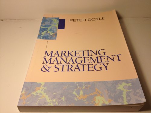 9780130653505: Marketing Management and Strategy