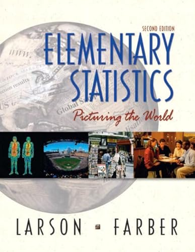 9780130655950: Elementary Statistics: Picturing the World
