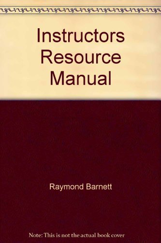 9780130659279: Instructors Resource Manual