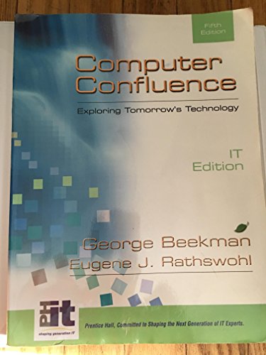 Stock image for Computer Confluence for sale by Better World Books