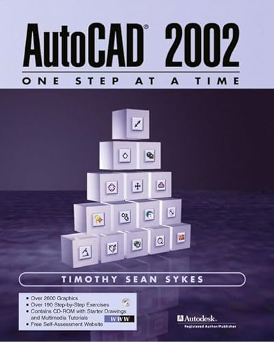9780130662705: AutoCAD 2002 - One Step at a Time