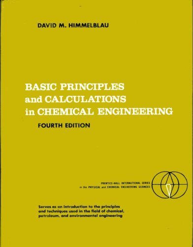 Beispielbild fr Basic Principles and Calculations in Chemical Engineering zum Verkauf von ThriftBooks-Atlanta