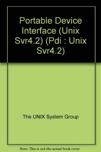 9780130668387: Portable Device Interface (Pdi : Unix Svr4.2)