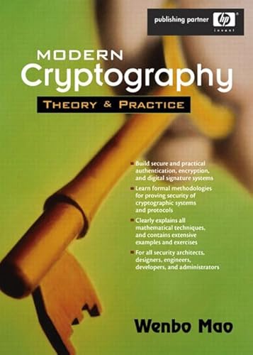 9780130669438: Modern Cryptography: Theory and Practice