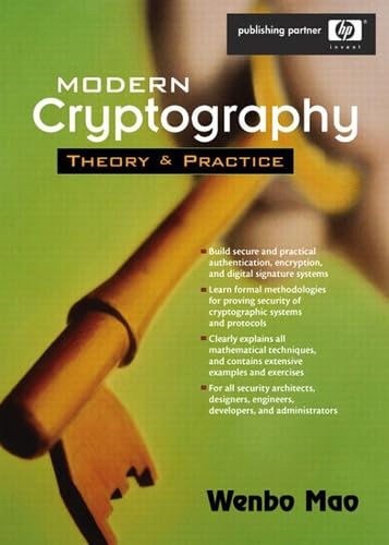 9780130669438: Modern Cryptography: Theory and Practice