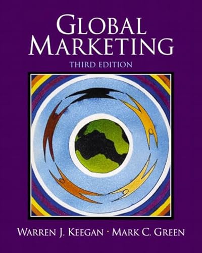 Beispielbild fr Global Marketing (3rd Edition) zum Verkauf von SecondSale