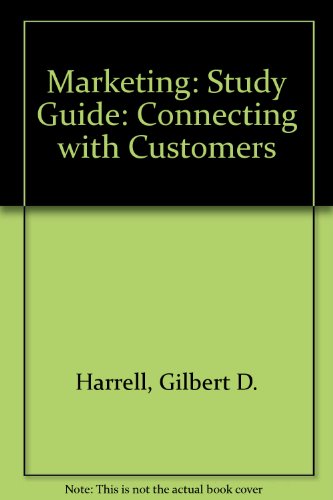 Stock image for Marketing; Connecting with Customers; Second Edition for sale by Taos Books