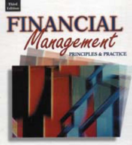 Beispielbild fr Financial Management (Principles and Practice) zum Verkauf von Goodwill Books