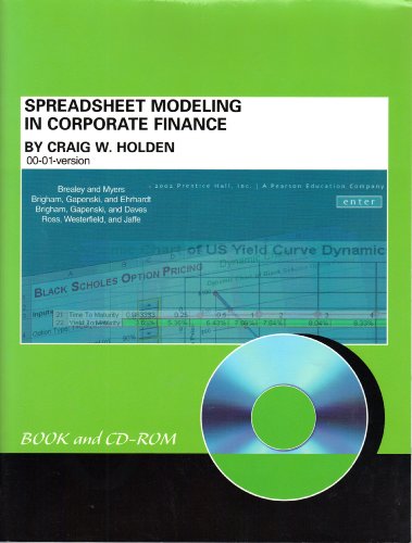 9780130675231: Spreadsheet Modeling in Corporate Finance