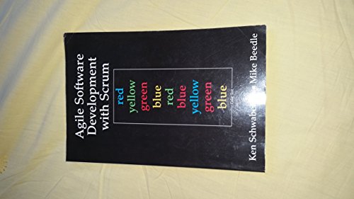 Stock image for Agile Software Development with SCRUM for sale by Better World Books Ltd
