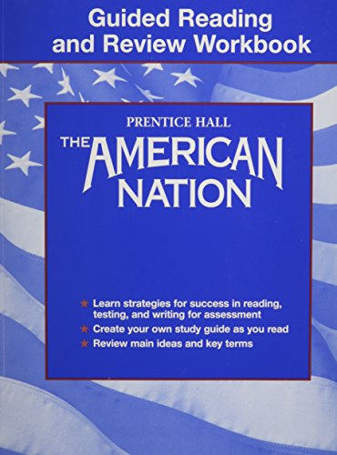 Imagen de archivo de American Nation : Guided Reading and Review WORKBOOK a la venta por SecondSale