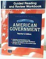 Stock image for Guided Reading and Review Workbook, MaGruders American Government, Teacher*s Edition for sale by dsmbooks