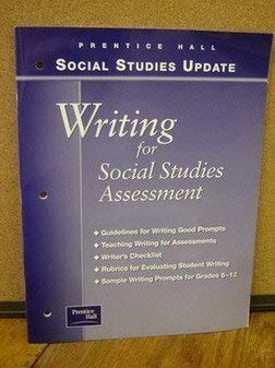 Beispielbild fr Writing for Social Studies Assessment zum Verkauf von Wonder Book