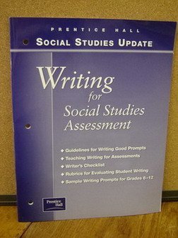 Stock image for Writing for Social Studies Assessment for sale by Wonder Book
