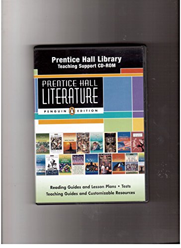 Imagen de archivo de Prentice Hall Literature, Penguin Edition: Teaching Support CD-ROM: Original Wraps (2005 Copyright) a la venta por ~Bookworksonline~